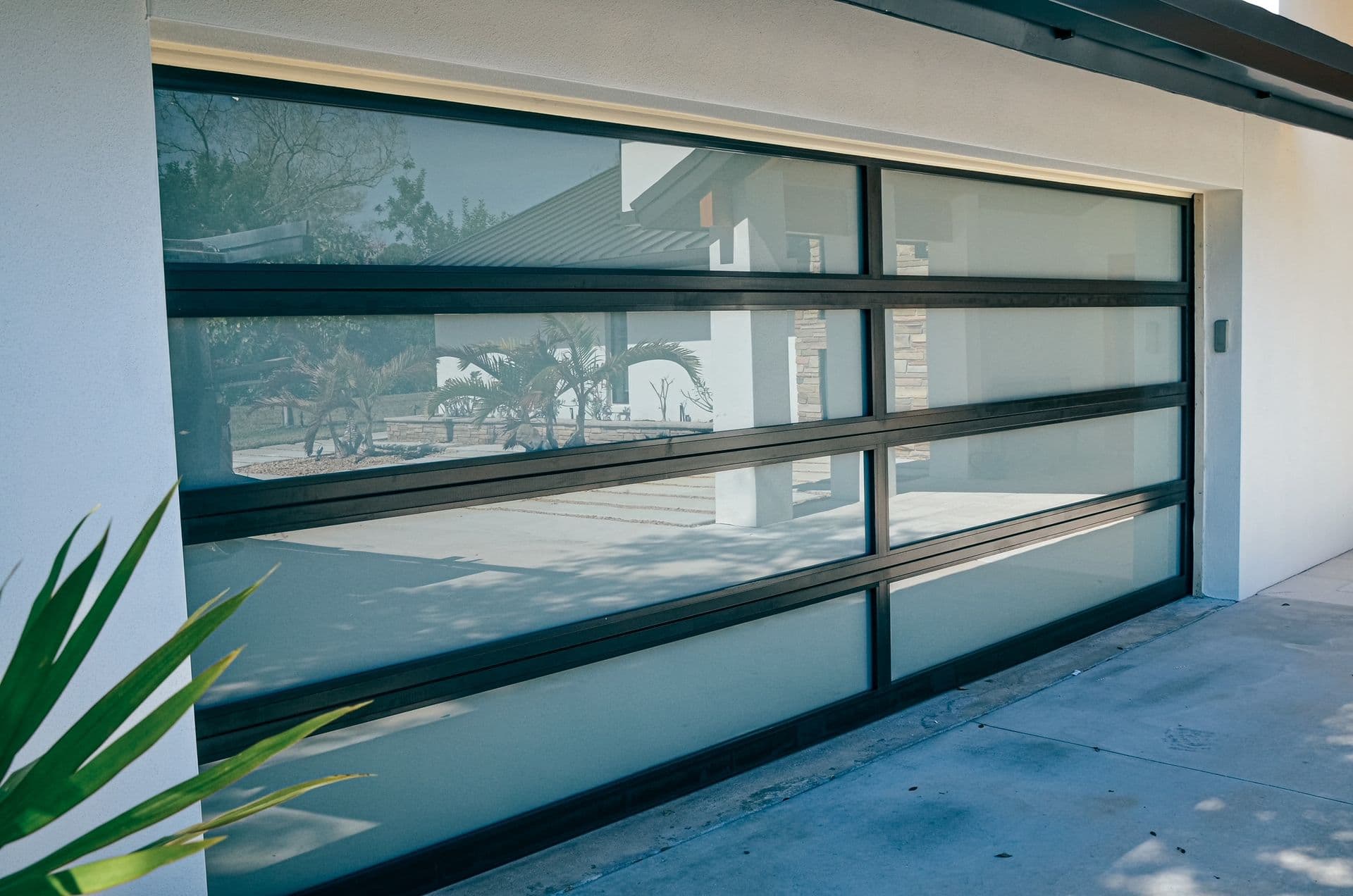 Exterior of Garage Door